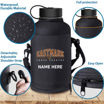 Personalized 64oz Water bottle with carrying case Thumbnail