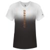 Women's V-Neck Ombre T-Shirt Thumbnail